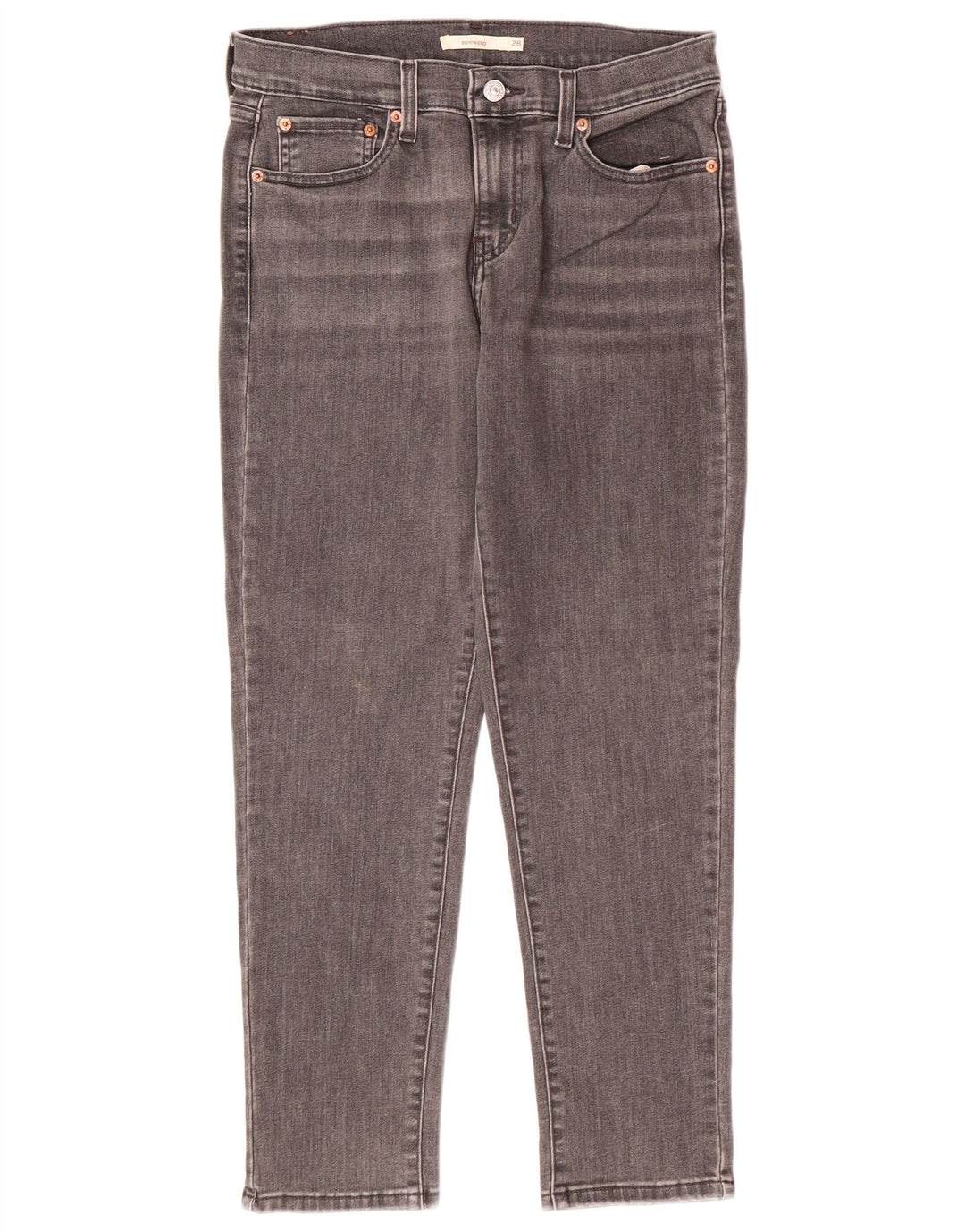 Blugi Levi'S Boyfriend Slim W28 L27 bumbac gri
