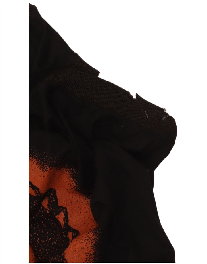 VINTAGE Rochie Bubble fără mâneci pentru femei UK 14 Medium Black