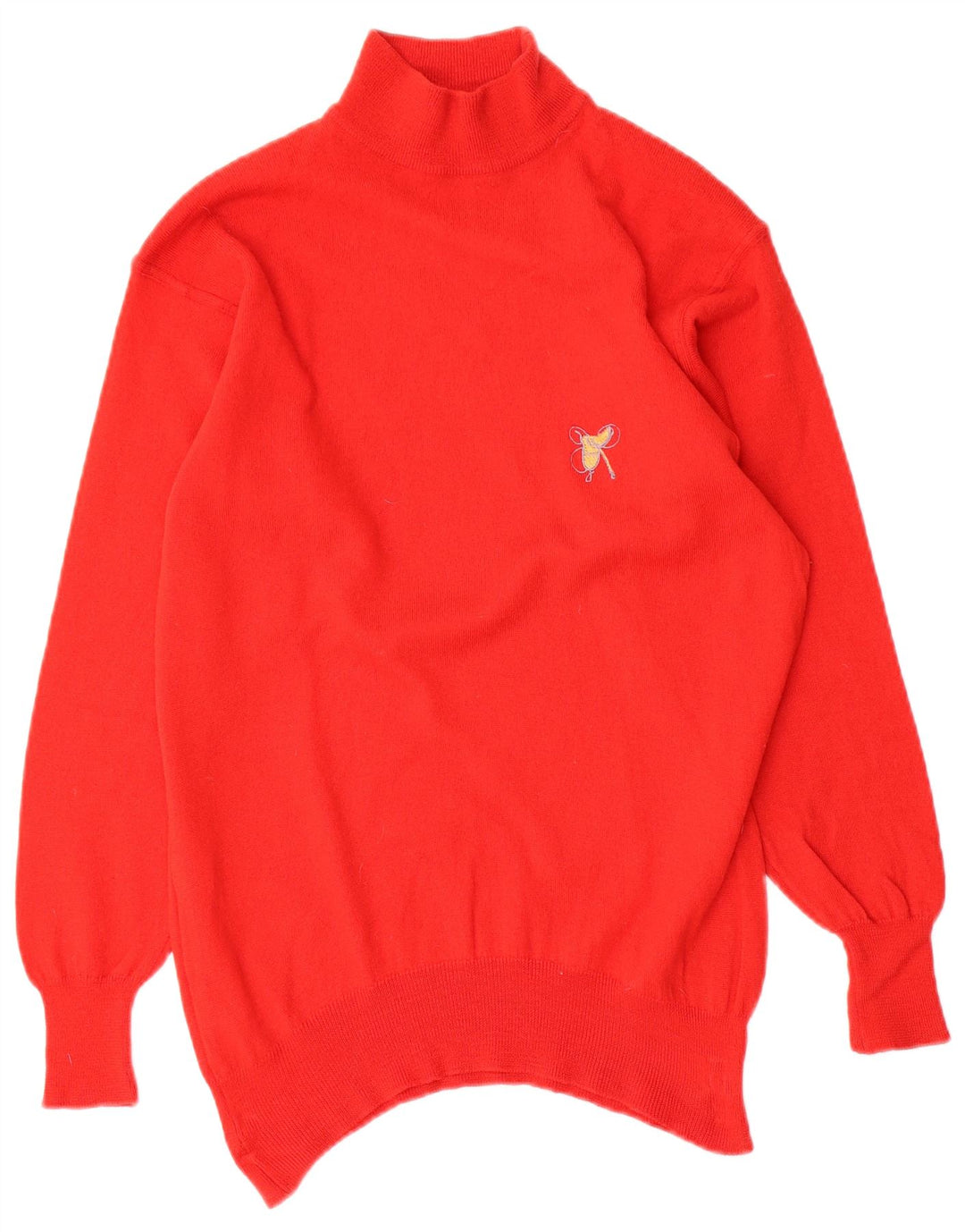 AVON CELLI Pulover cu gât țestoasă pentru femei EU 40 Lână roșie medie