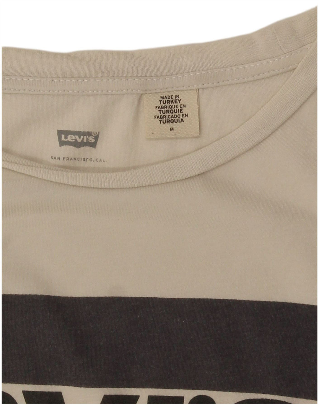 Tricou grafic Levi's pentru femei Top UK 14 Medium White
