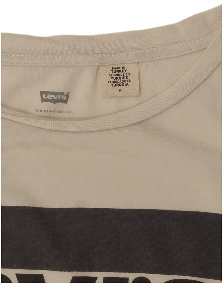 Tricou grafic Levi's pentru femei Top UK 14 Medium White