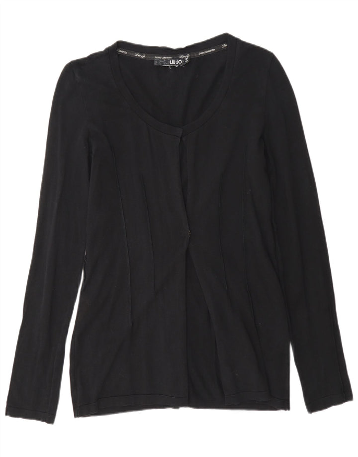 Pulover cardigan pentru femei Liu Jo IT 42 Medium Black