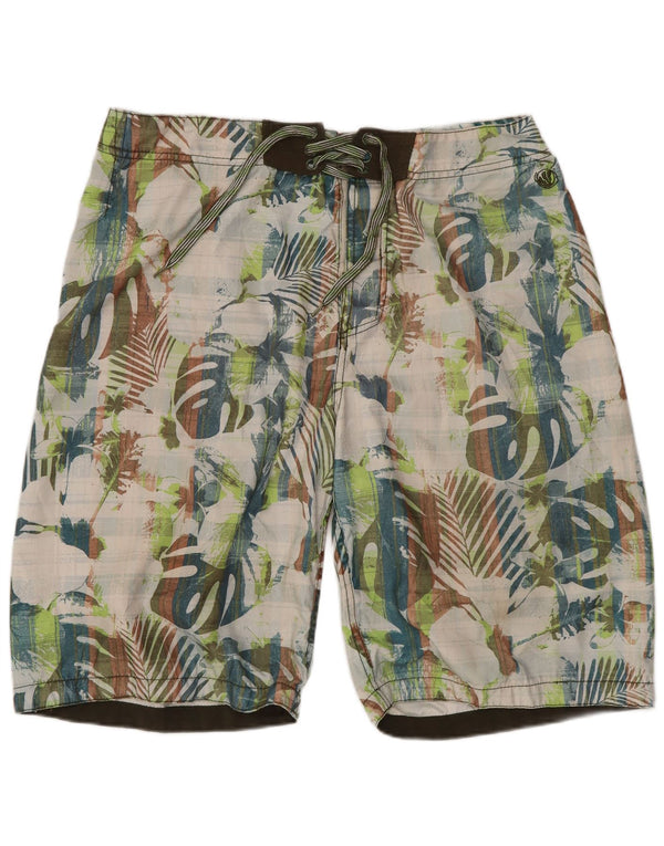 Pantaloni scurți de înot pentru bărbați Fat Face Poliester floral multicolor mare