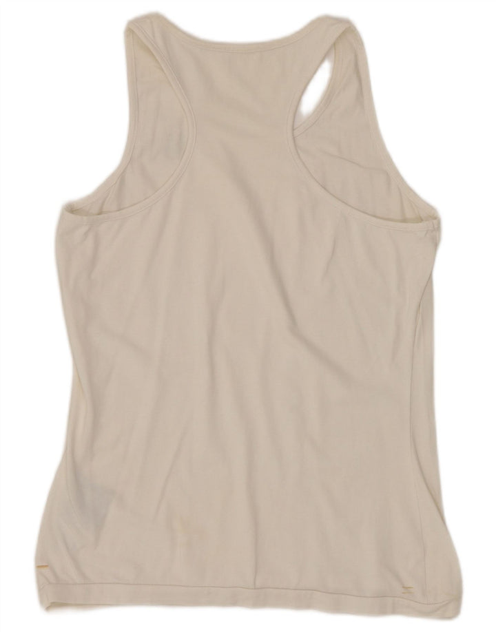 Vest Top pentru femei KAPPA UK 14, mare, alb, bumbac