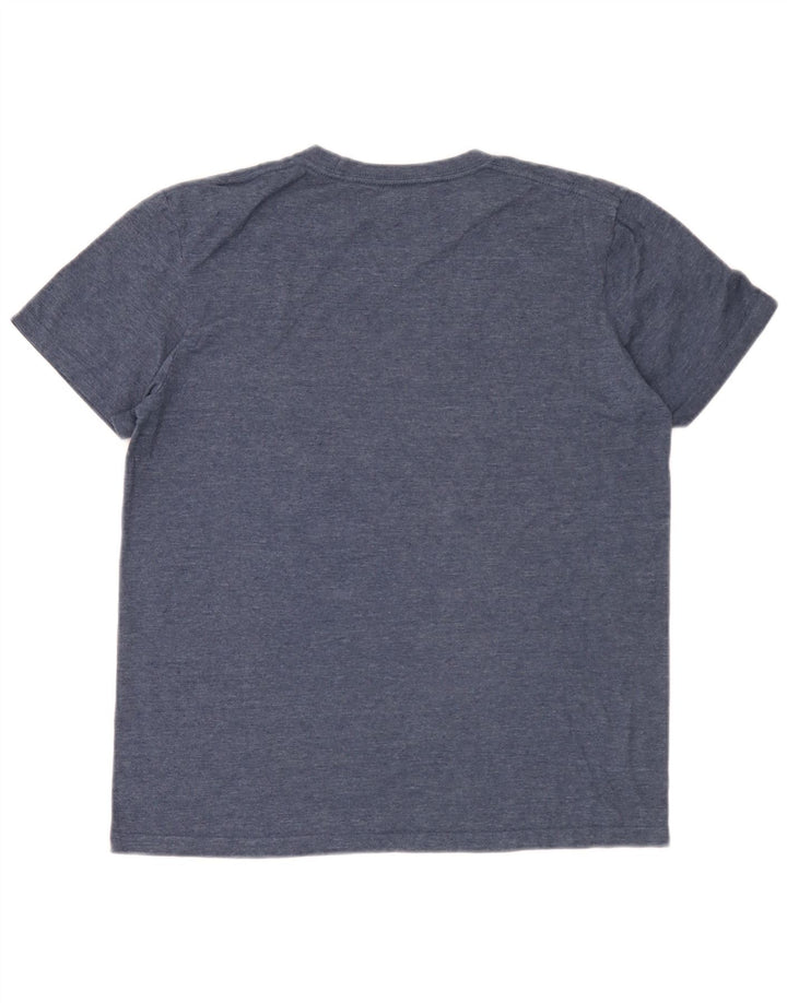 Tricou Converse Chuck Taylor pentru bărbați, bumbac mediu albastru