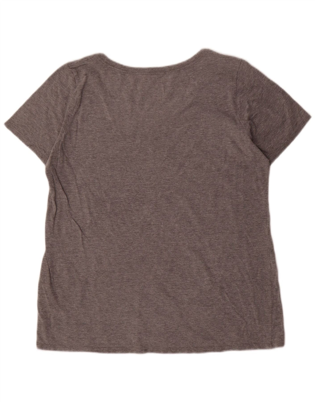 Tricou grafic NIKE pentru femei Athletic Cut Top UK 16 Large Grey Flecked