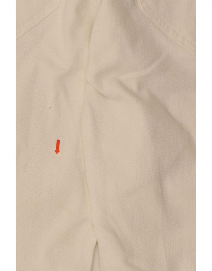 Blugi Lee Norma Straight pentru femei W31 L29 Bumbac alb