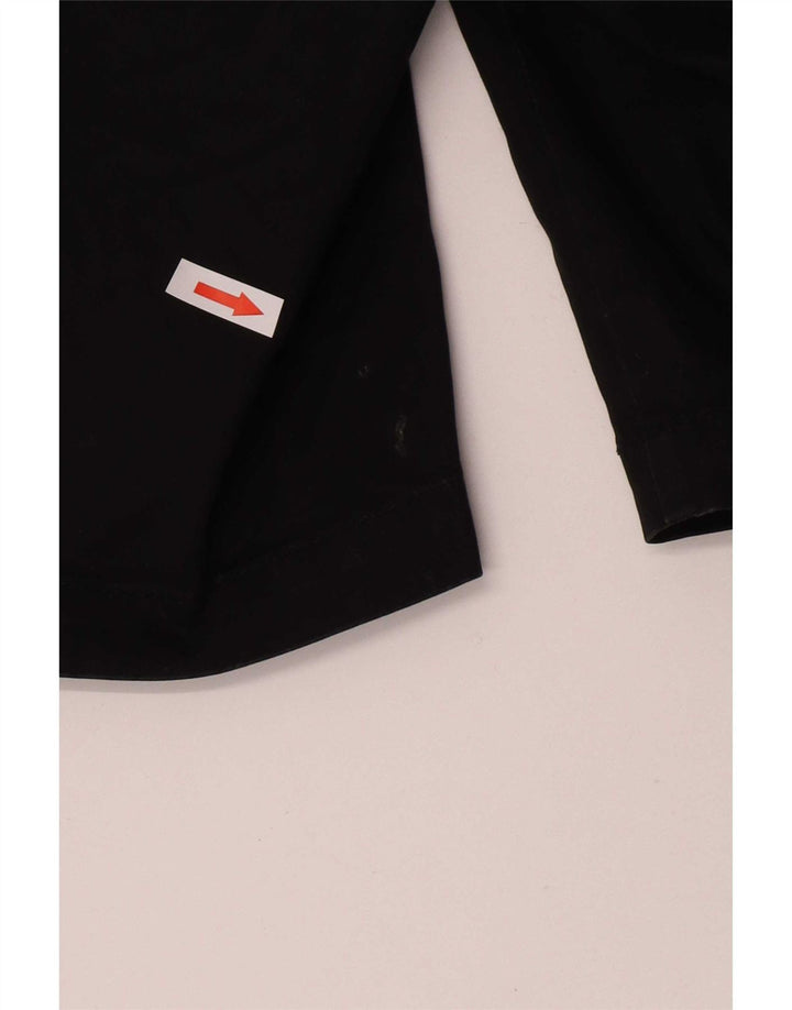 Pantaloni scurti chino Tommy Hilfiger pentru femei US 8 Medium W32 bumbac negru