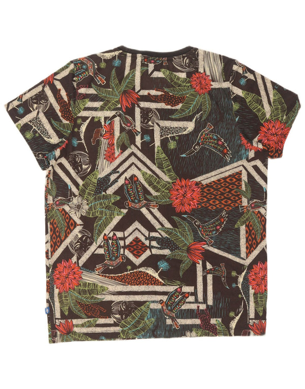 Tricou grafic Adidas pentru femei Top UK 14 Medium Multicolor Floral