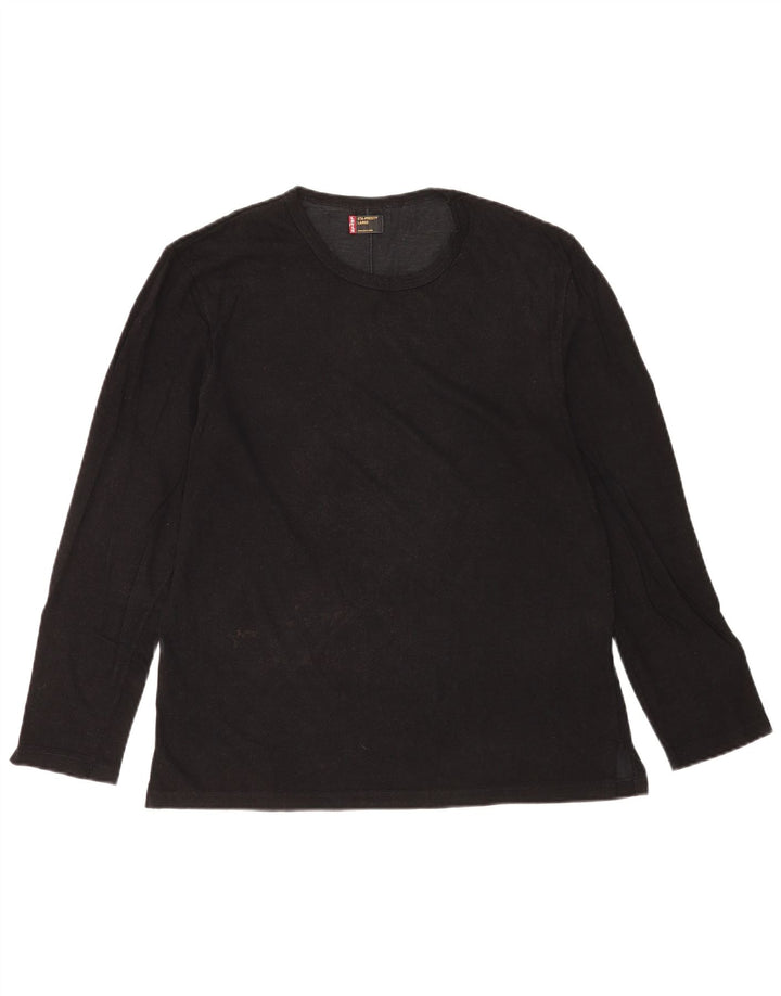 Top pentru bărbați Levi's cu mânecă lungă, mare, negru, bumbac