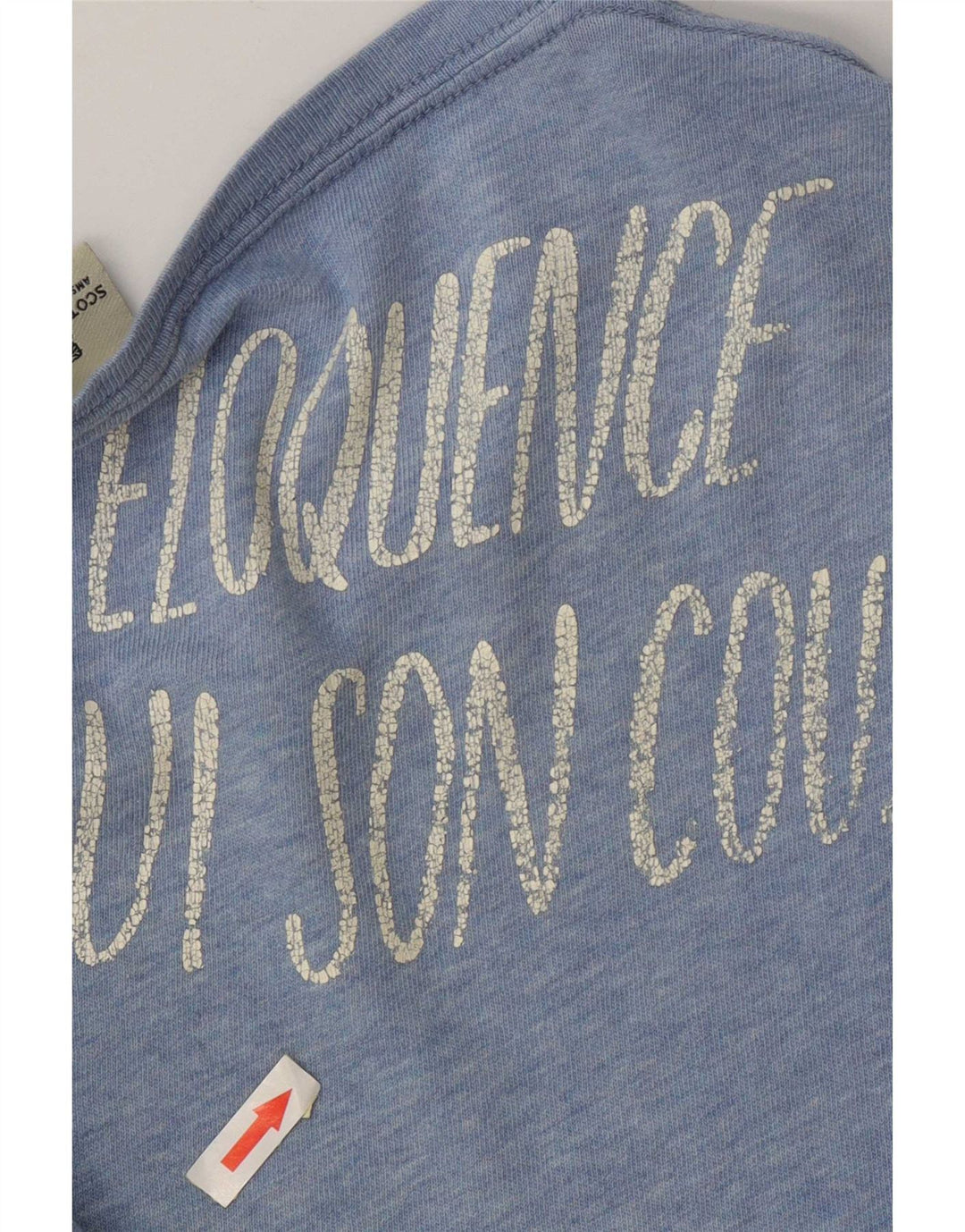Tricou grafic pentru bărbați Scotch & Soda Top XL Albastru
