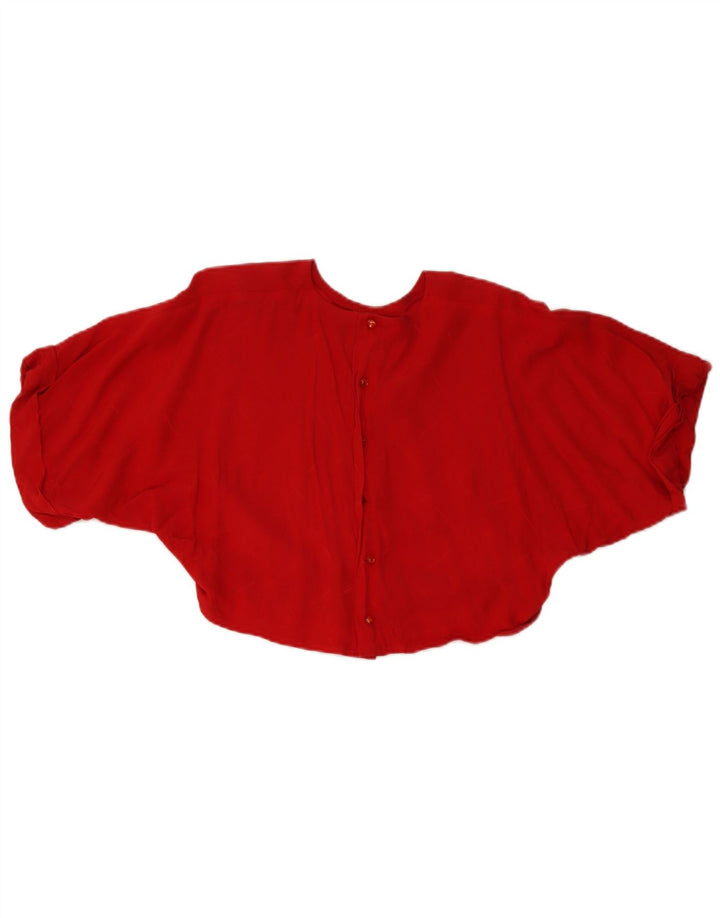 Set fuste supradimensionate 2 piese pentru femei Vintage UK 14 Medium W26 Red