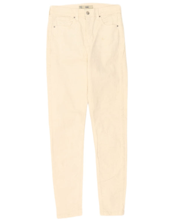 Blugi Skinny Jamie Topshop pentru femei W28 L30 bumbac alb