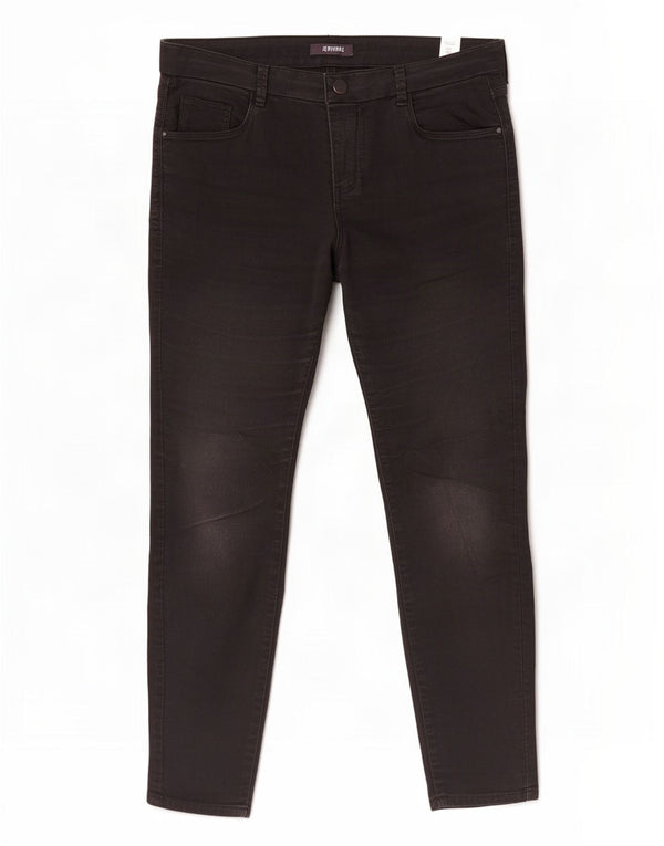 Blugi jegging scurti pentru femei Marks & Spencer UK 14 Large W32 L27 Bumbac negru