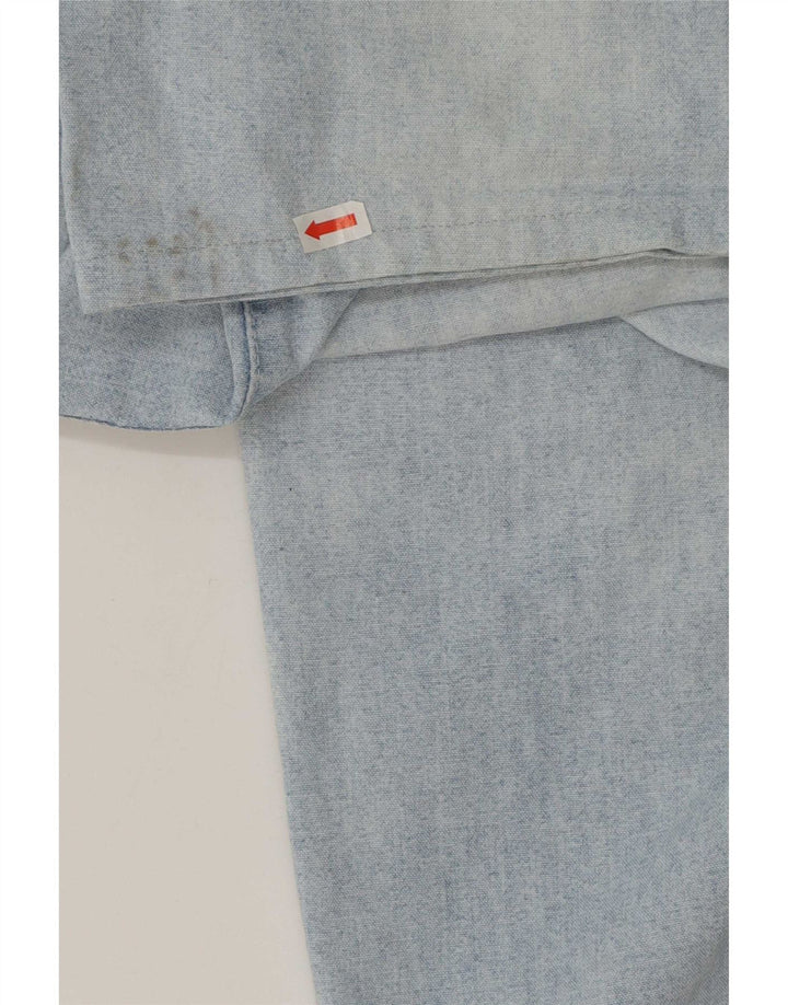 Pantaloni scurți din denim cu fixare pentru bărbați Carrera W32 Medium Blue