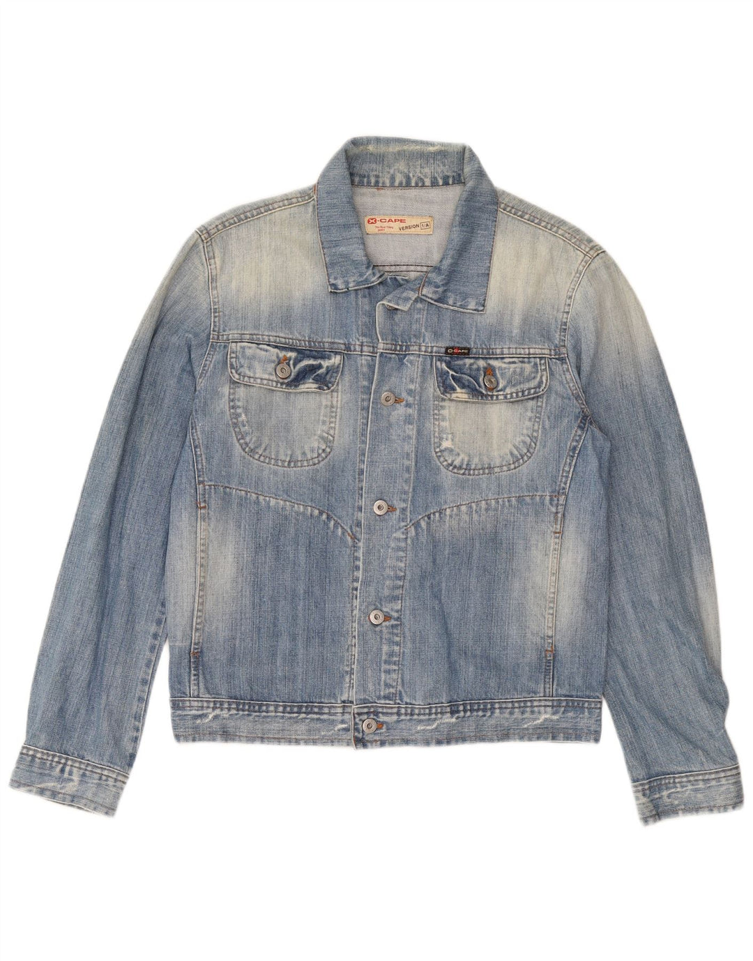 Jachetă de blugi pentru femei X-Cape UK 18 XL Bumbac albastru