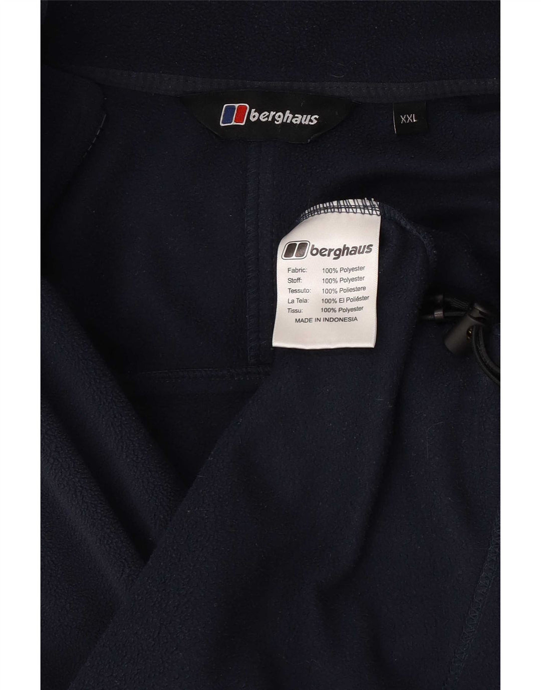 Jachetă din lână Berghaus pentru bărbați UK 44 2XL bleumarin poliester