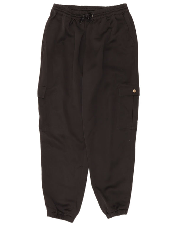 MINT VELVET Pantaloni de trening cargo pentru femei Joggeri UK 12 Medium Black