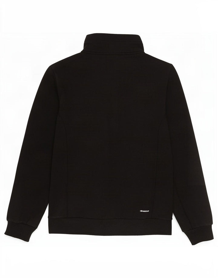 Jachetă de trening Climalite pentru femei Adidas UK 8/10 Poliester negru mic