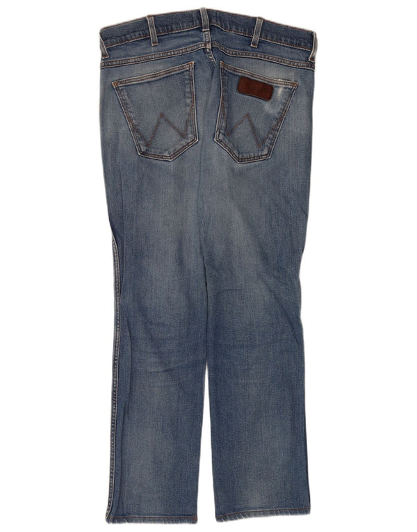 Blugi drepte Wrangler pentru bărbați Greensboro W33 L28 Bumbac albastru