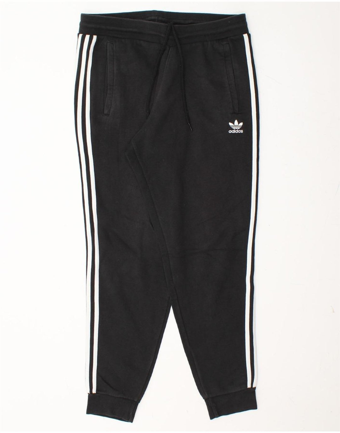 Pantaloni de trening ADIDAS pentru bărbați Joggeri mari, negru, bumbac