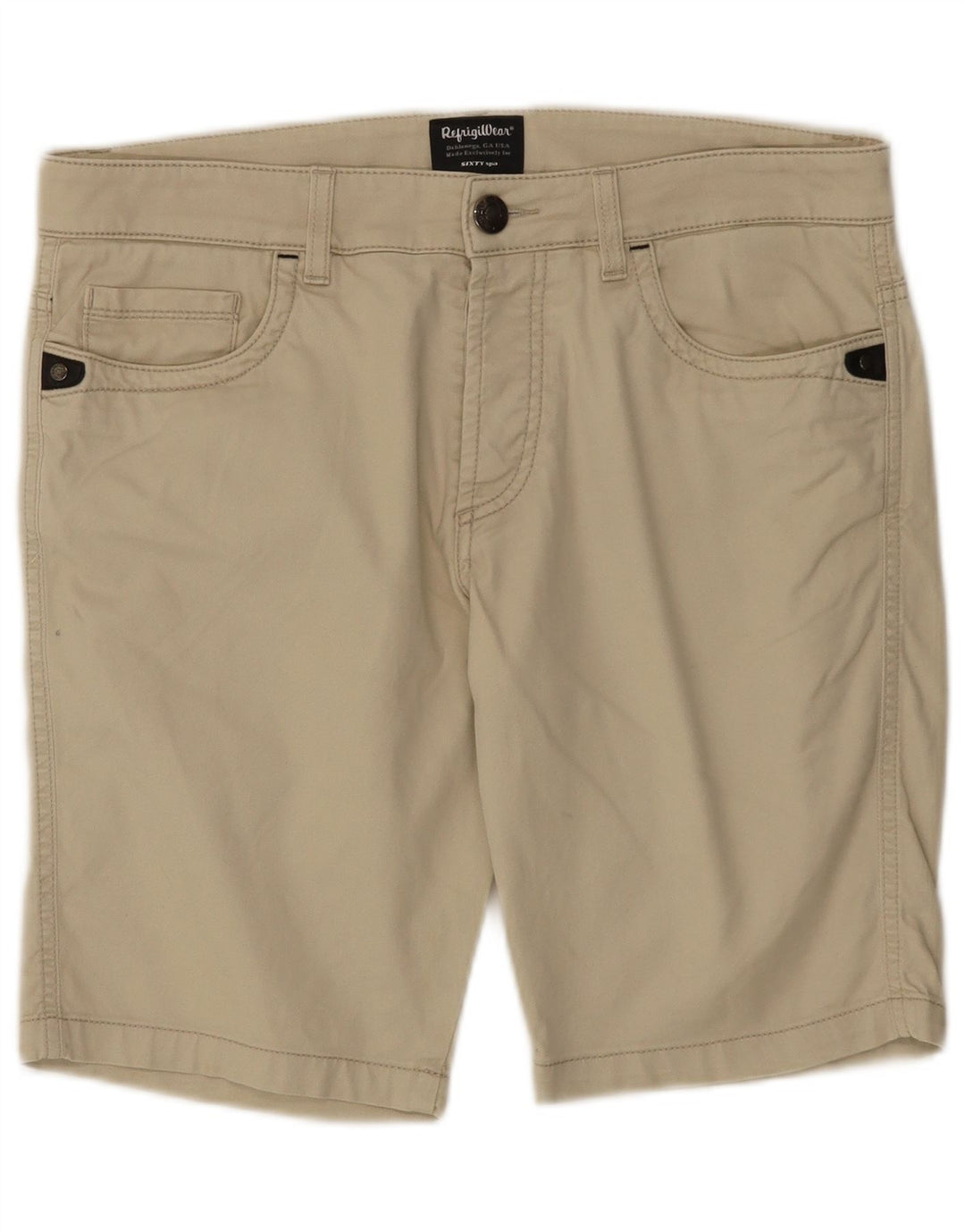 Pantaloni scurți casual pentru bărbați Refrigiwear W34 Large Off White