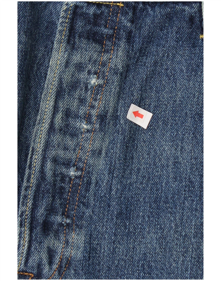 Blugi drepti pentru bărbați Levi's 501 W40 L28 Albastru
