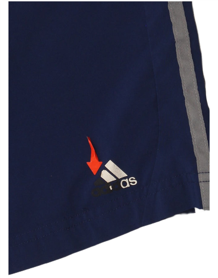 Pantaloni scurți sport pentru bărbați Adidas Climacool, mari, albastru, poliester