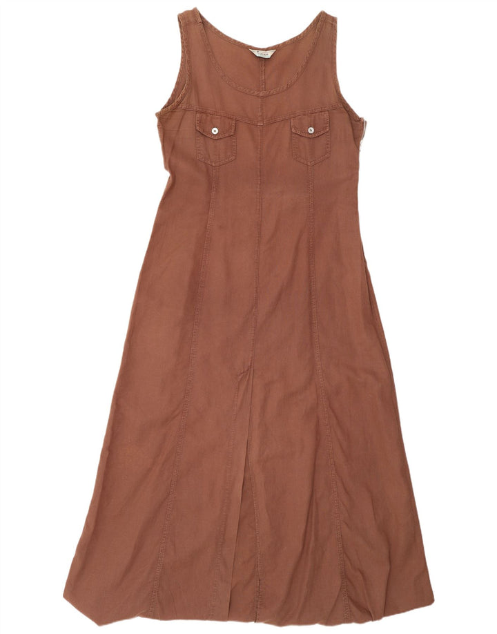 Rochie maxi fără mâneci pentru femei Squaw UK 14 mare maro