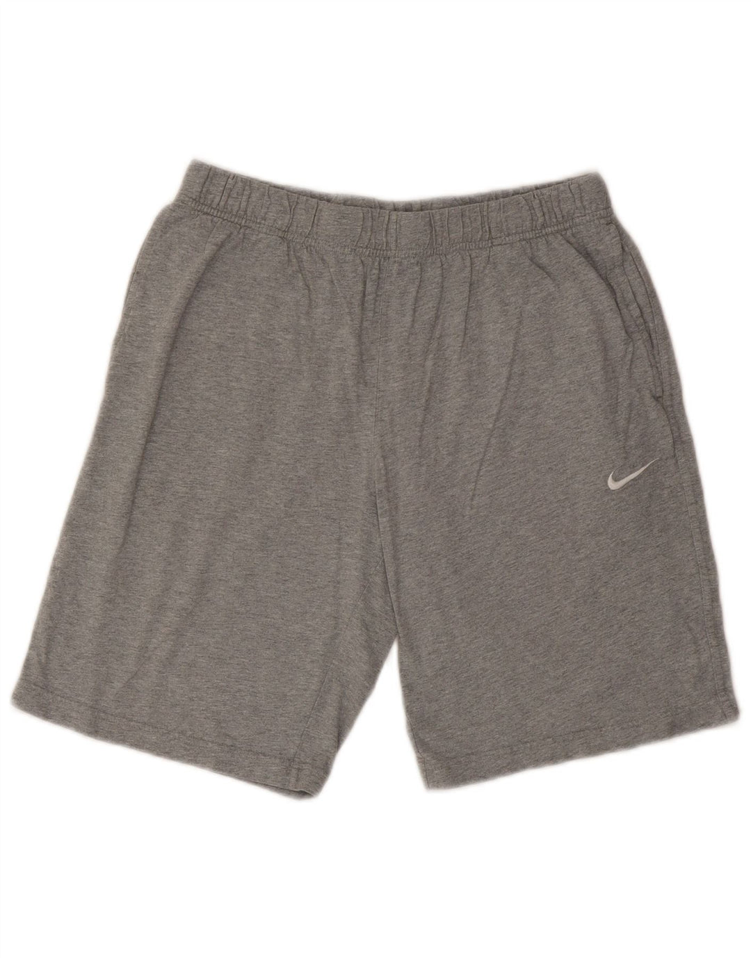 Pantaloni scurți sport NIKE pentru bărbați, mari, gri, bumbac