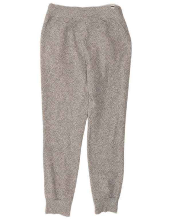 Pantaloni de trening Puma pentru femei Joggeri UK 10 Bumbac gri mic