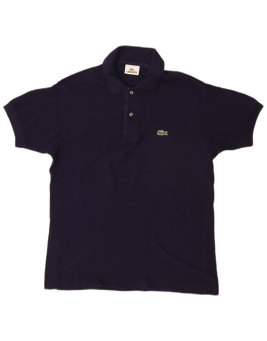 Tricou polo pentru bărbați LACOSTE Mărimea 3 Bumbac bleumarin mic