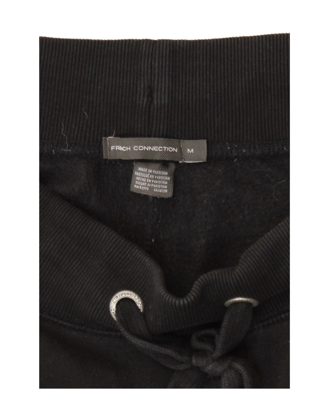 French Connection Pantaloni de trening grafic pentru bărbați Pantaloni de jogging Medium Black