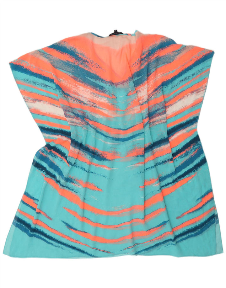 Marks & Spencer rochie caftan transparentă pentru femei UK 10 mic multicolor