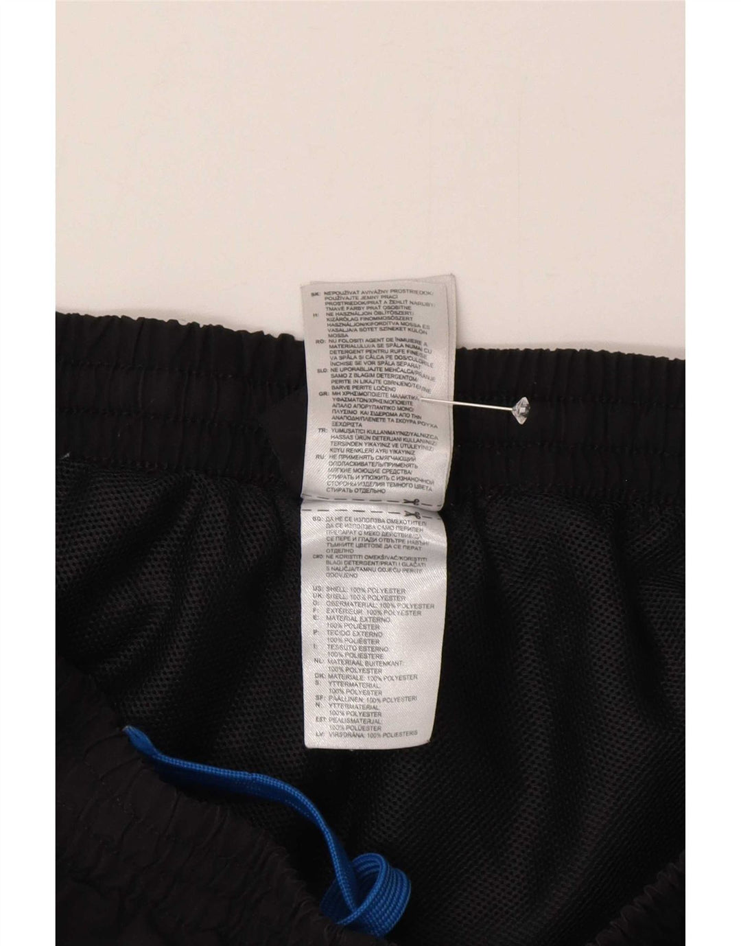 Pantaloni scurți sport pentru bărbați Adidas Climalite, poliester mediu negru
