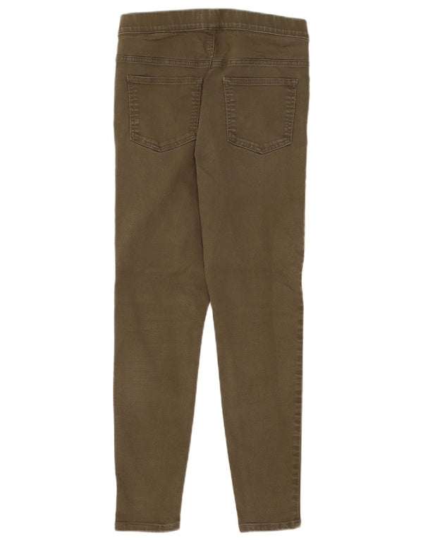 Blugi jegging pentru femei Marks & Spencer UK 12 MediumW30 L26 Kaki Bumbac