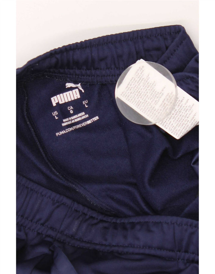 Pantaloni de trening Puma pentru bărbați, mari, albastru, poliester