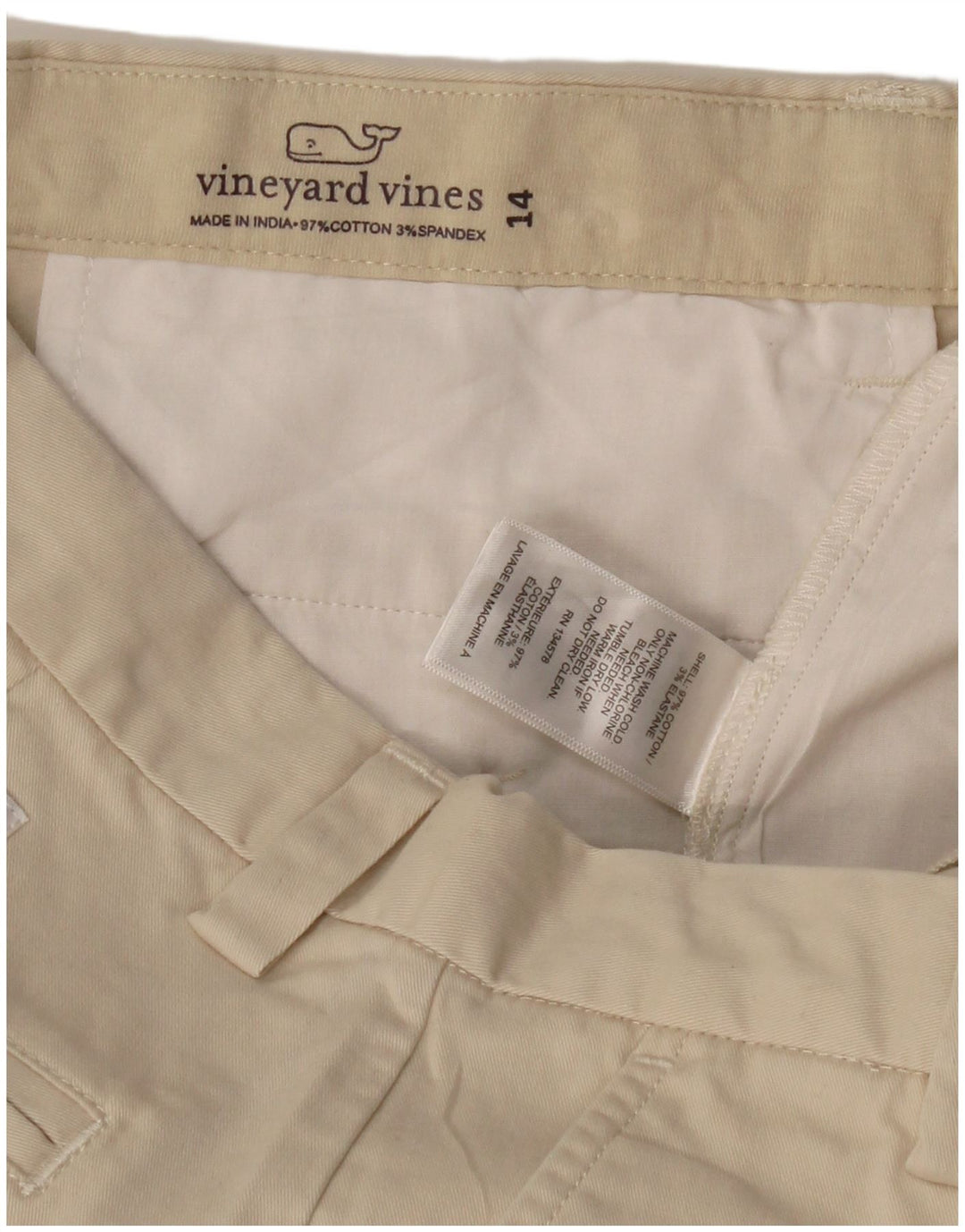 Pantaloni scurți chino băieți 13-14 ani W28