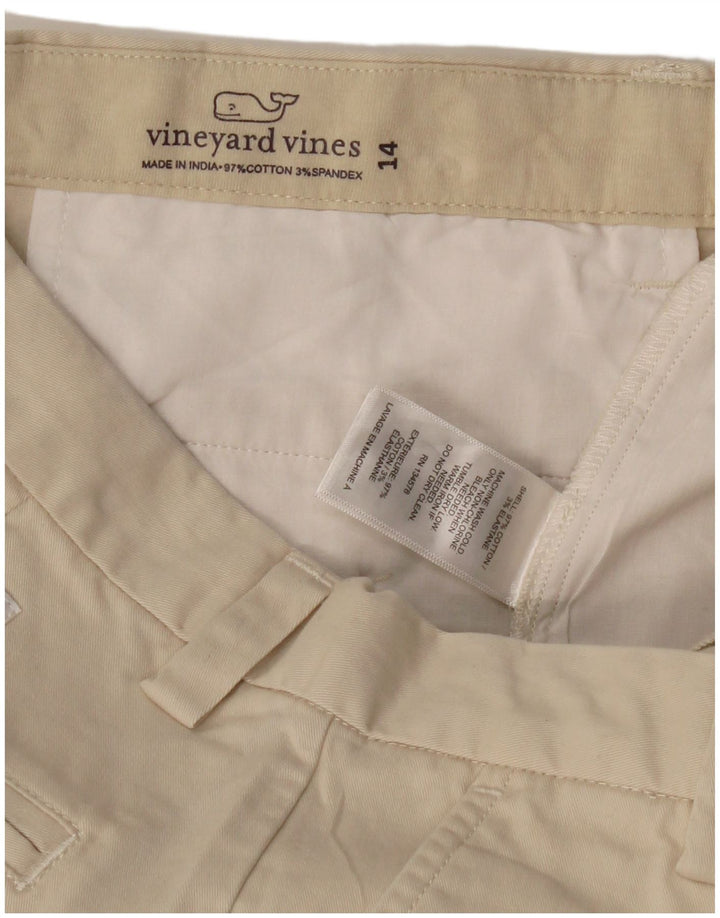 Pantaloni scurți chino băieți 13-14 ani W28