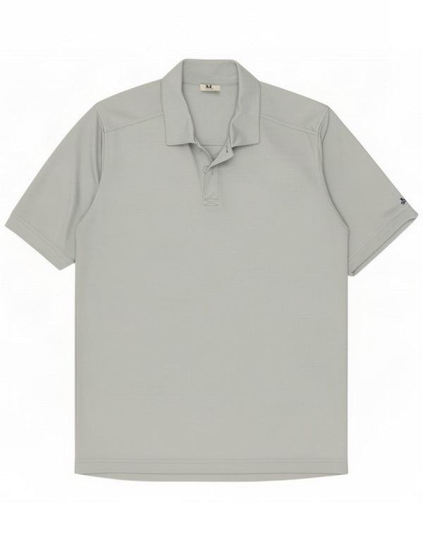 Adidas tricou polo pentru bărbați, gri mediu