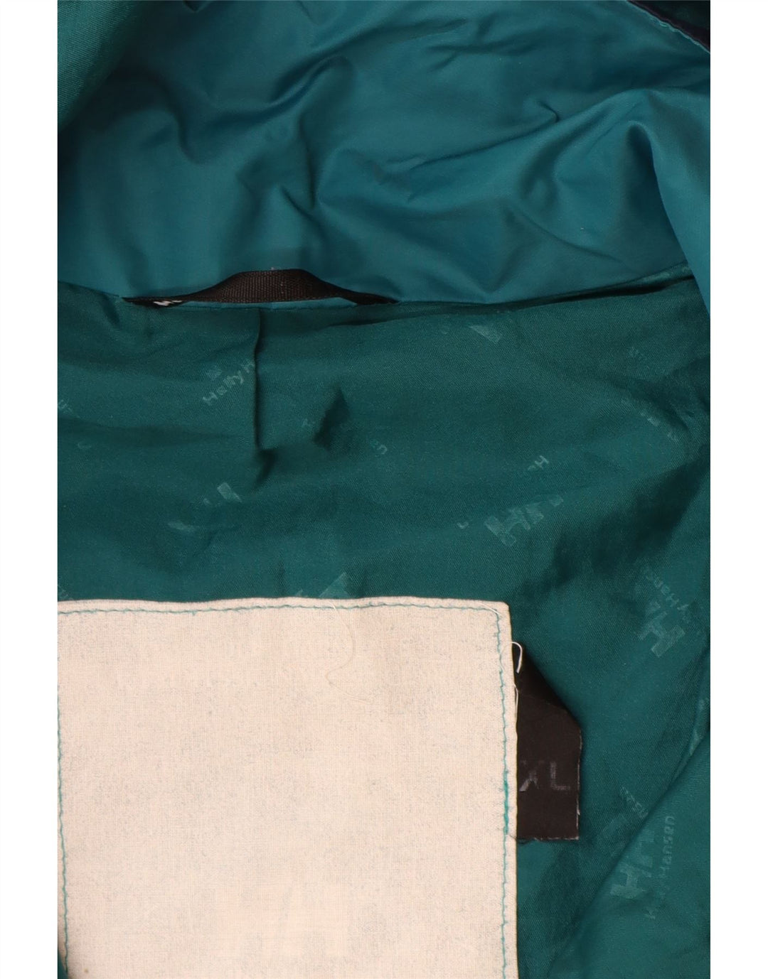 HELLY HANSEN Jachetă de ploaie cu glugă pentru bărbați Marea Britanie 42 XL Bleumarin Colorblock