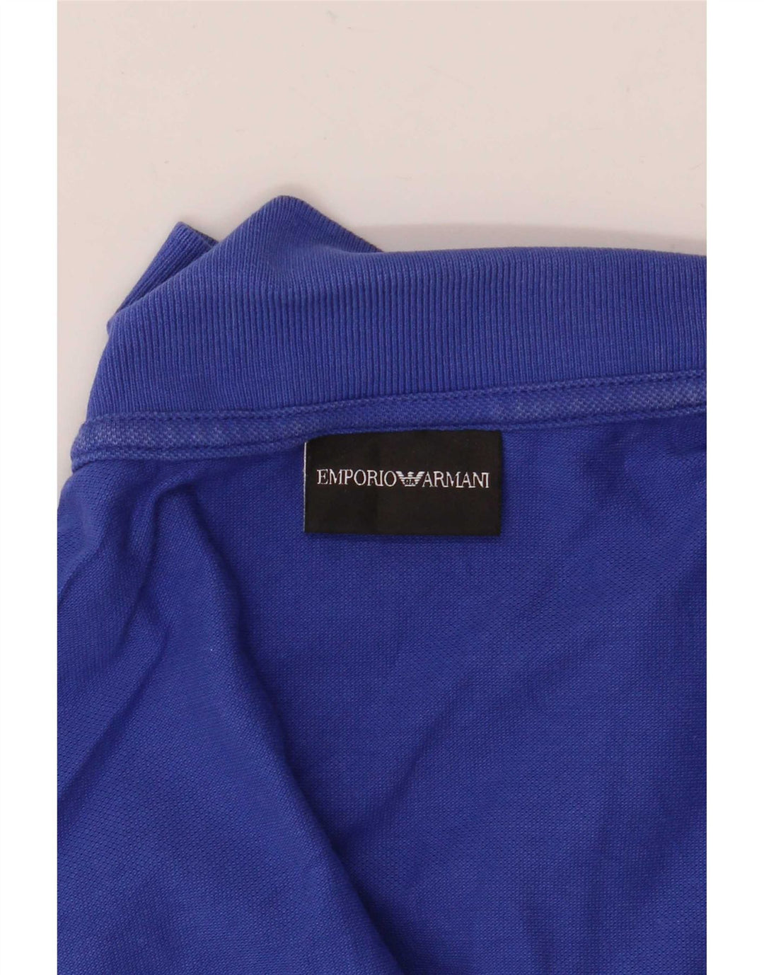 Tricou polo pentru bărbați Emporio Armani Albastru mediu