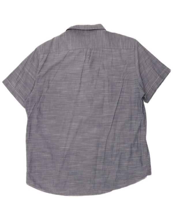 Cămașă cu mânecă scurtă LEE pentru bărbați, 2XL, albastru, bumbac