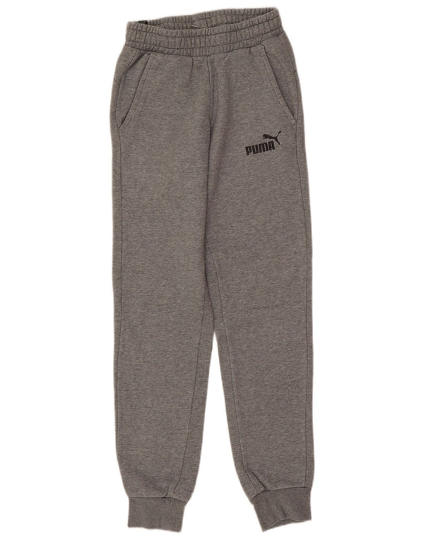 Pantaloni de trening Puma pentru femei Joggeri UK 4 XS bumbac gri