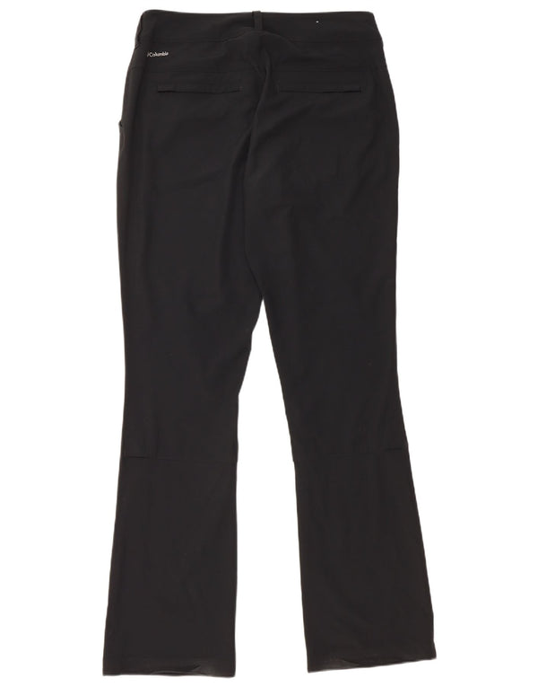 COLUMBIA Womens Omni-Shield Bootcut Trousers US 8 Medium W32 L33 Black