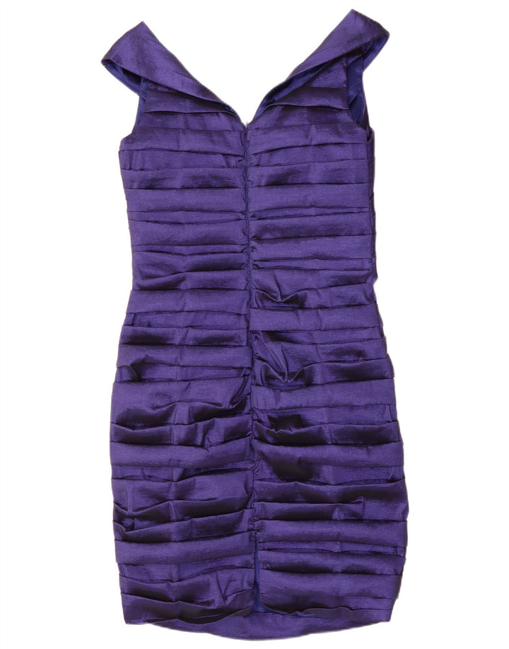 Rochie ALEXON pentru femei, fără mâneci, bodycon UK 14 Poliester violet mediu