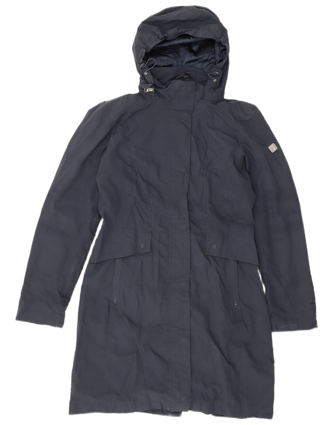 Pelernă de ploaie cu glugă The North Face pentru femei UK 14 Medium Bleumarin Poliester