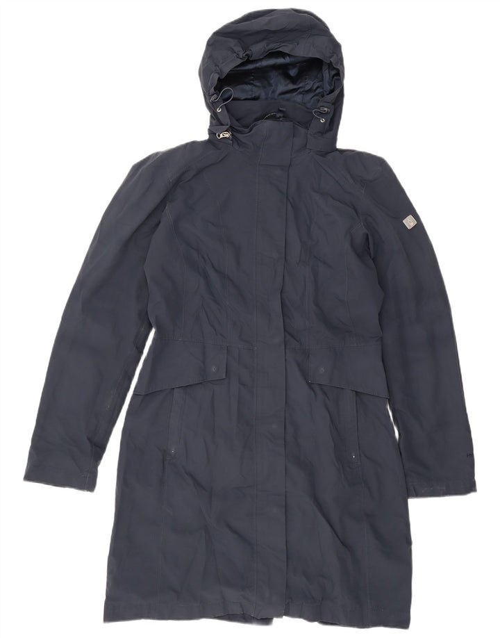 Pelernă de ploaie cu glugă The North Face pentru femei UK 14 Medium Bleumarin Poliester