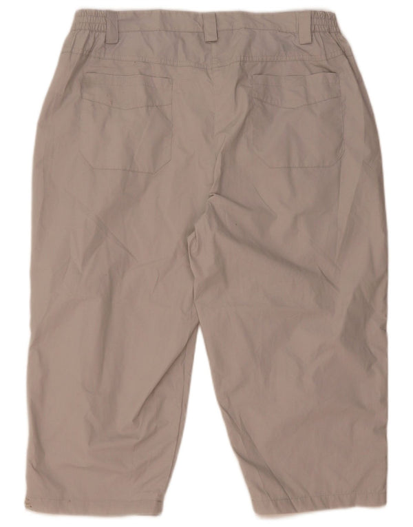Bermude pentru femei Mountain Warehouse UK 16 Large W34 Bej Poliester