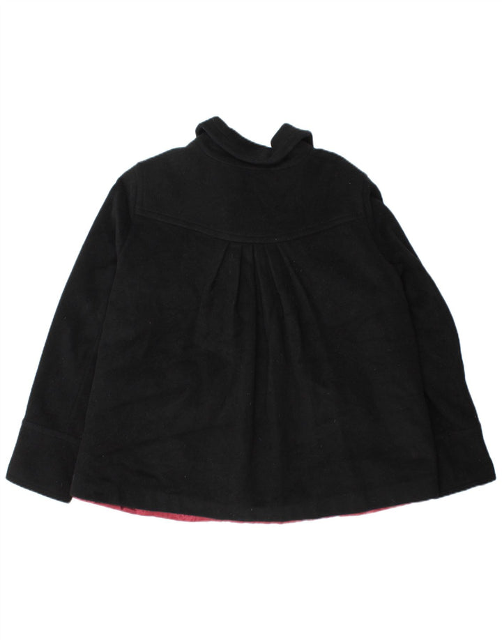 Palton Jack Wills pentru femei UK 12 Lână neagră medie